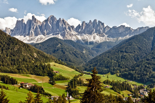 Villnösser Tal - Landschaft